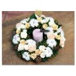 山口県周南市花匠の花　プリザのテーブルリース（キャンドル付き）